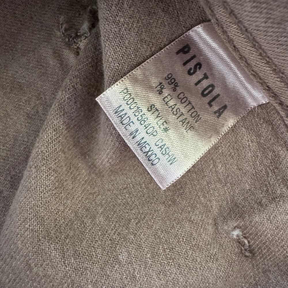 Pistola Penny High-Rise Crop Wide-Leg Jeans - Size 26 - Picture 5 of 12
